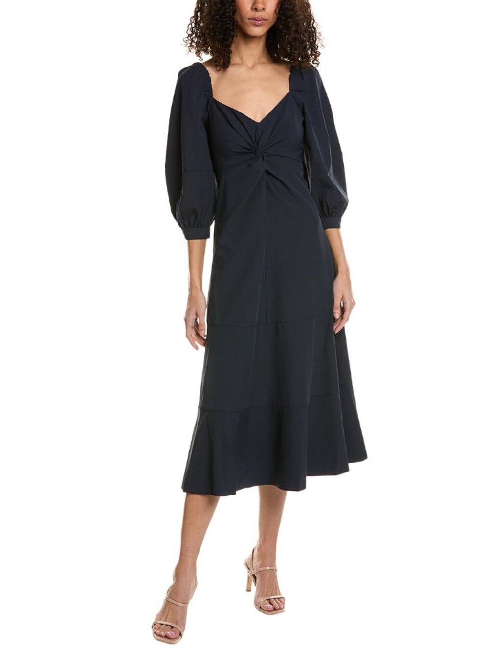 NEW NEVER WORN: Cinq a Sept Black Midi Dress